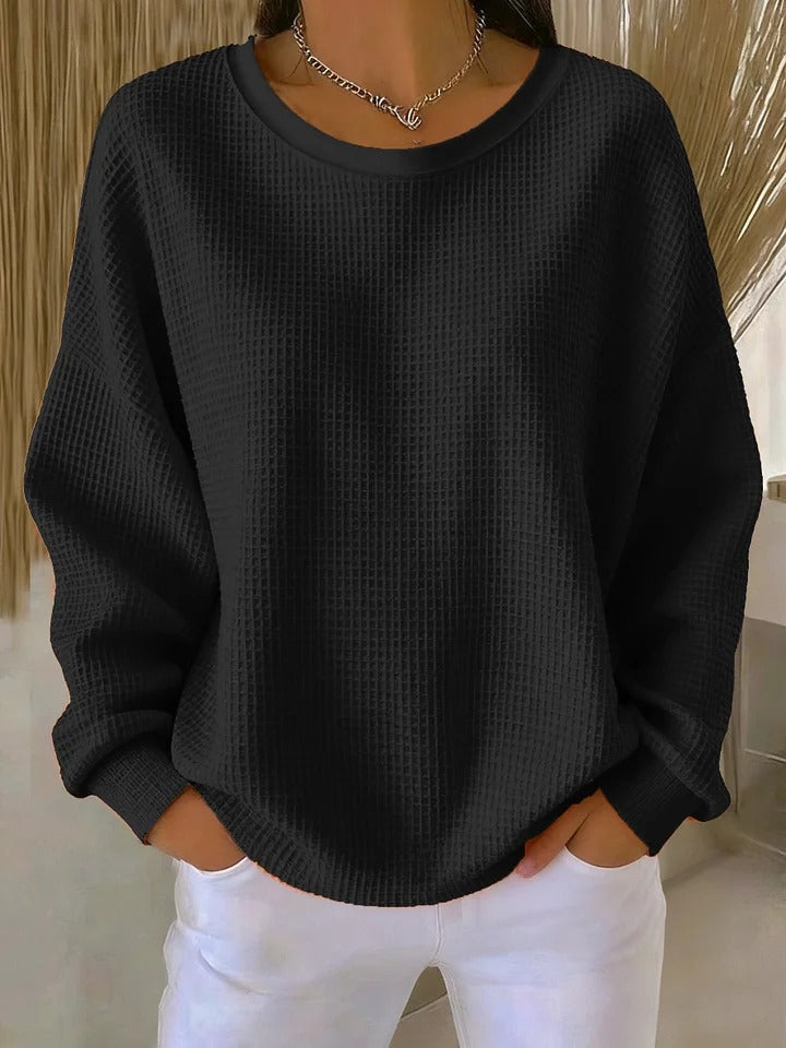 Victoria Madison™ | Sweater with a Wide Collar