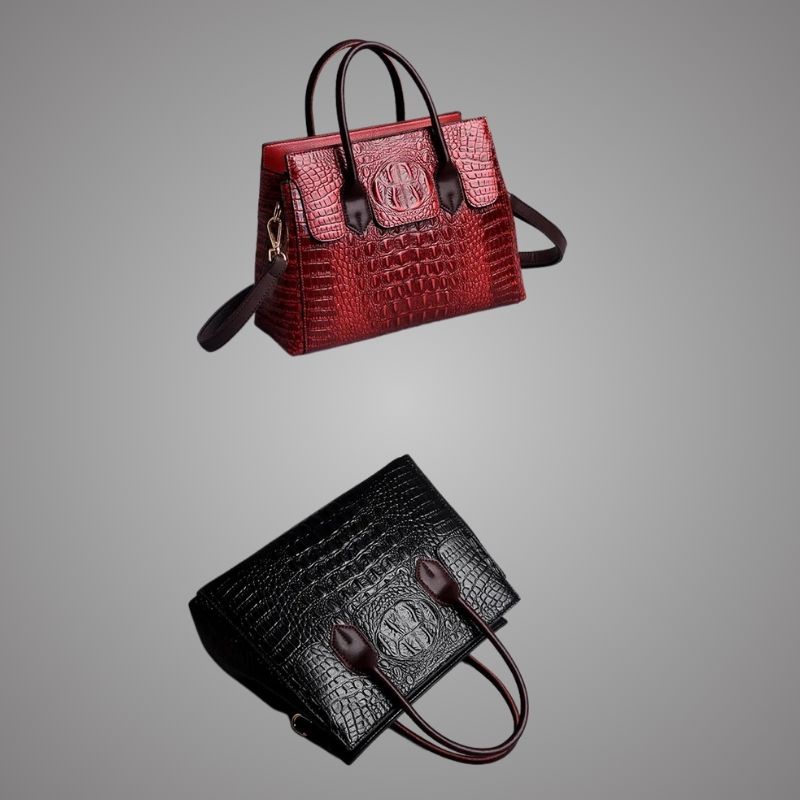 Luxury Crocodile Designer Handbag