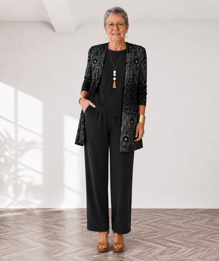 Hailey - Classic Elegance Three-Piece Set