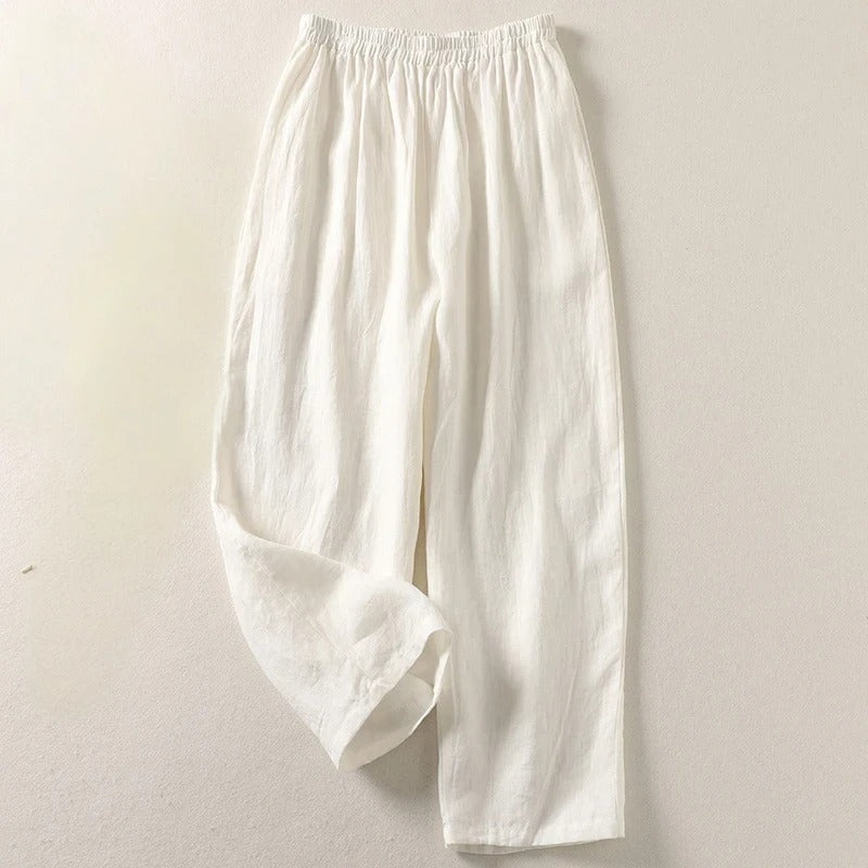 Amalia™ — Flowing Cotton & Linen Pants