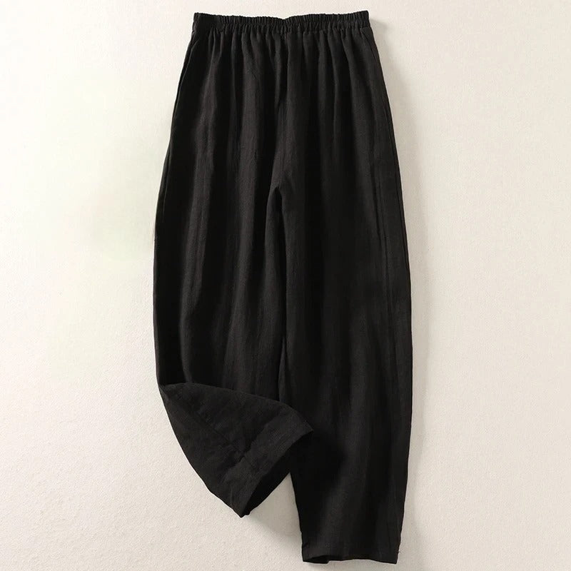 Amalia™ — Flowing Cotton & Linen Pants