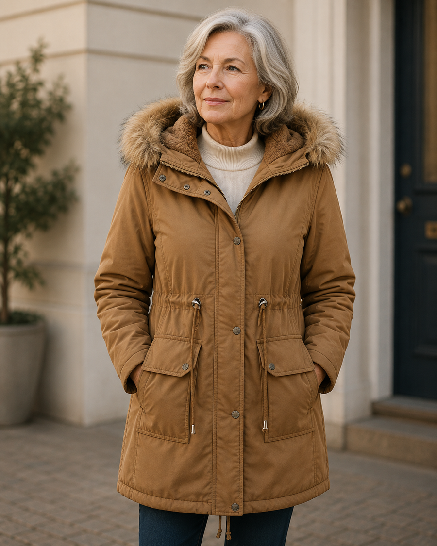 Margaret™ | Warm & Cosy Fur-Trimmed Parka