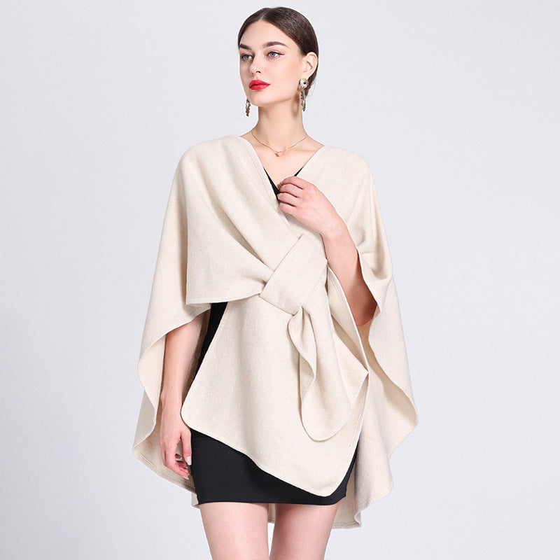 Marina™ | Caped Fleece Shawl — Final Edit