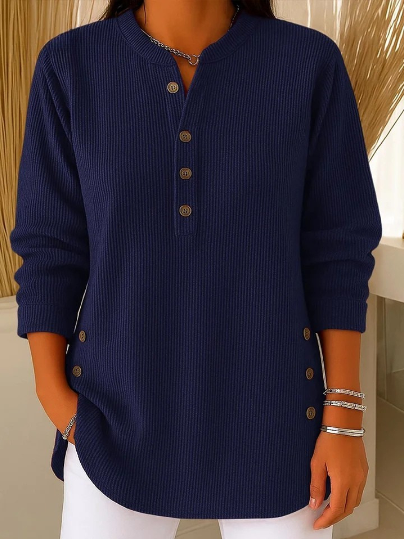 Victoria Madison™ | Sweater with a Round Neckline