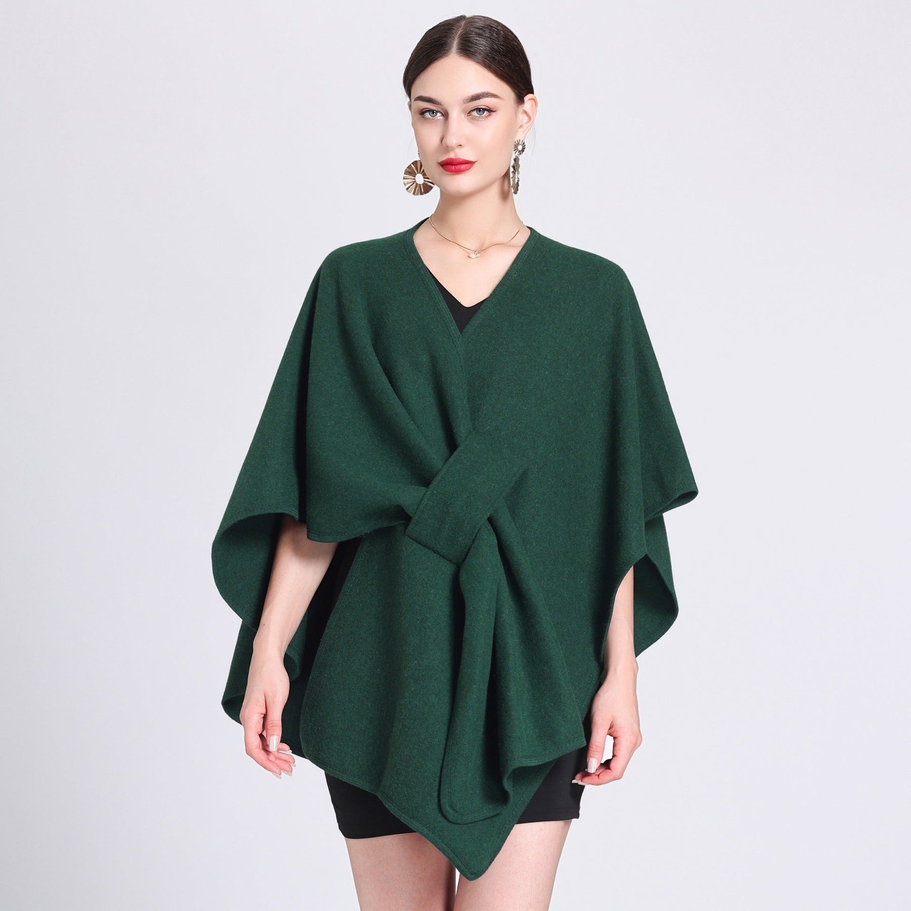 Marina™ | Caped Fleece Shawl — Final Edit