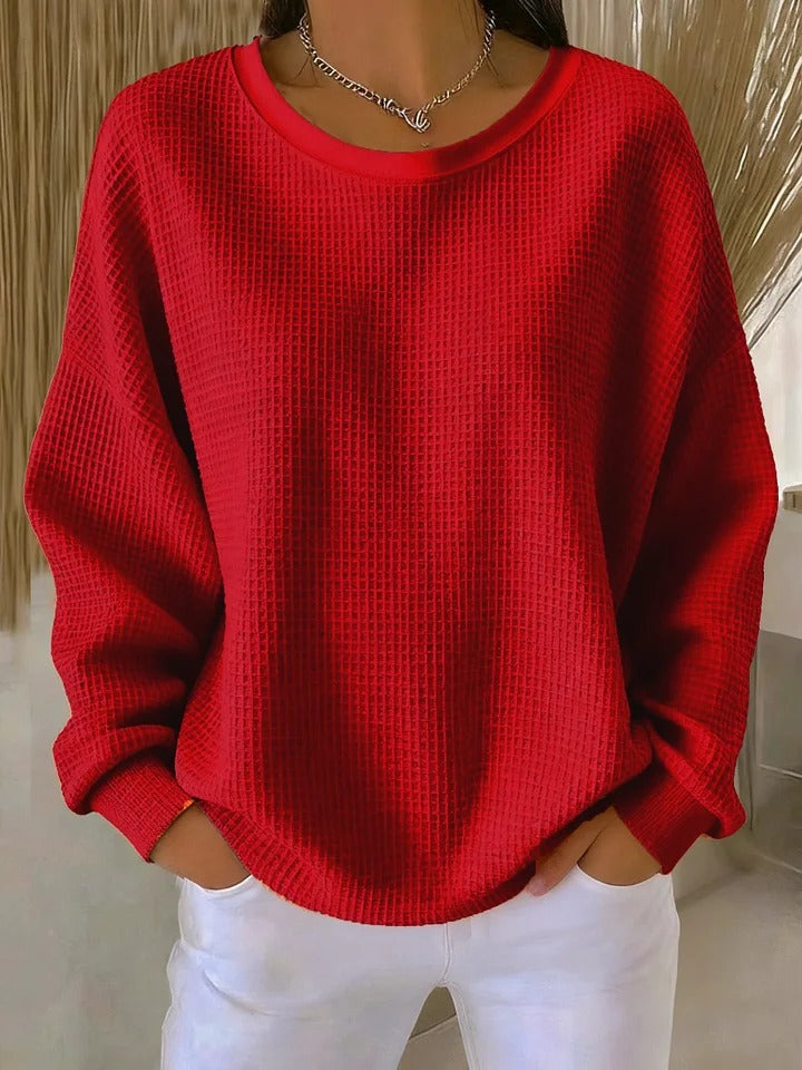 Victoria Madison™ | Sweater with a Wide Collar