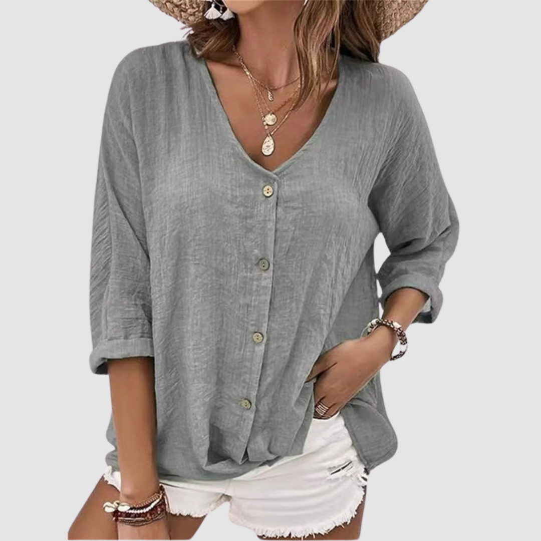 Monica™ Elegant Breathable Blouse