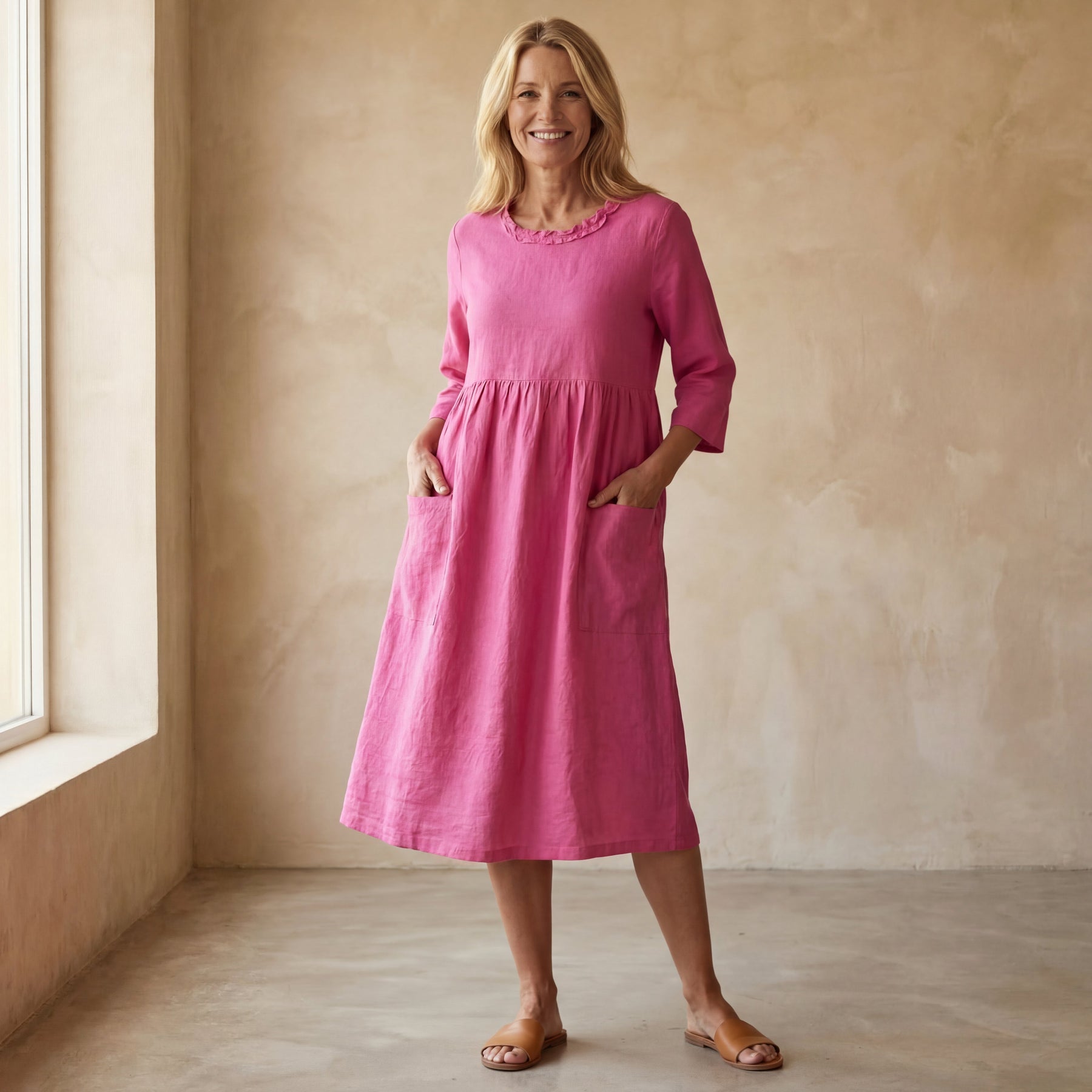 SARADAI - STYLISH COTTON DRESS