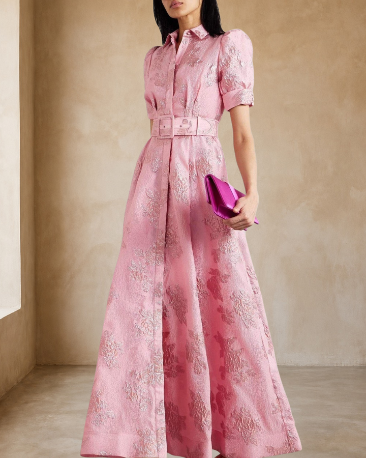 Aria™ | Dress with Short Puff Sleeves