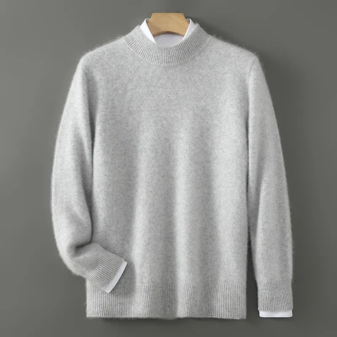 Olivia Mae™ | Cashmere Mock-Neck Jumper — Final Edit