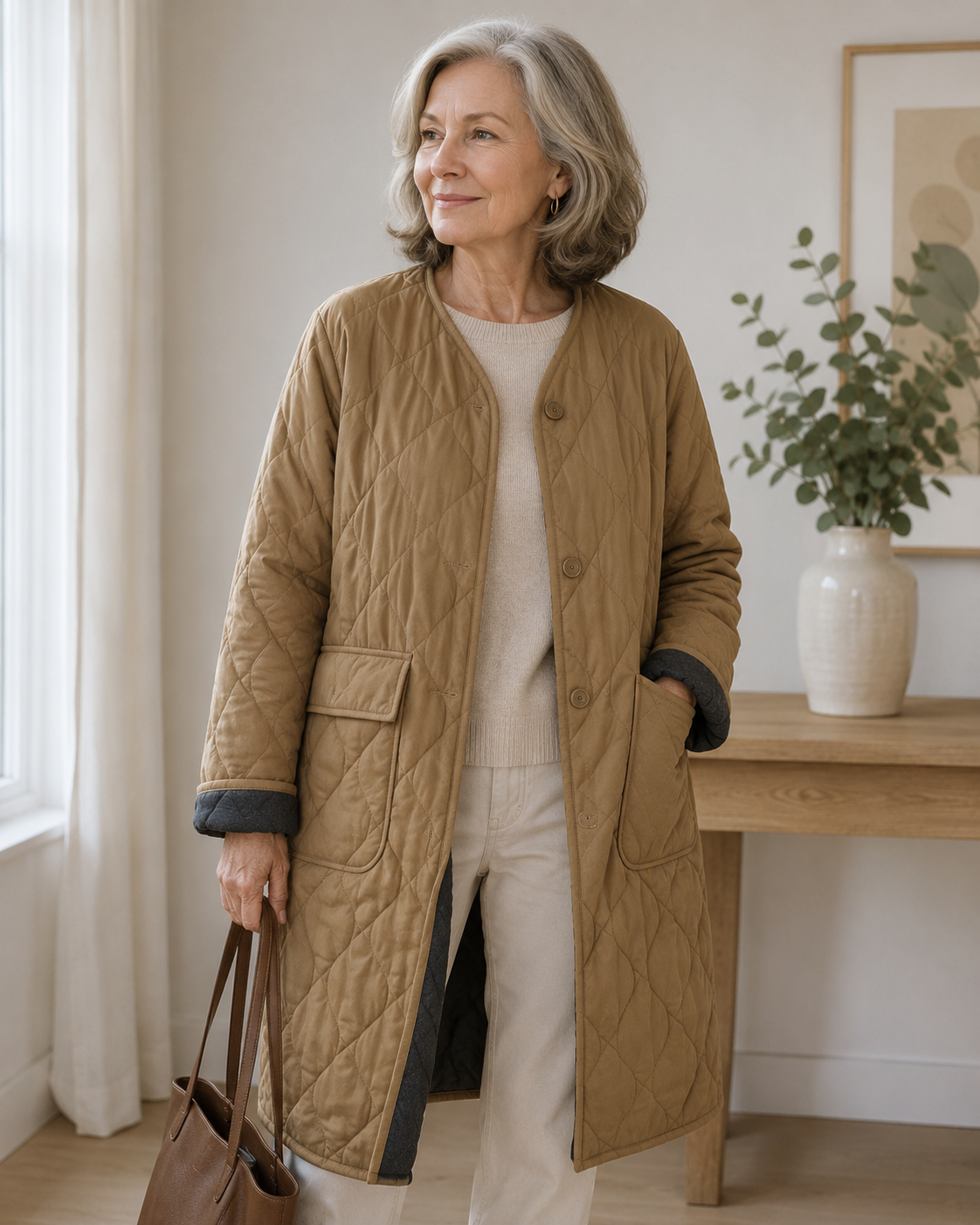 Evelyn™ | Timeless Quilted Coat