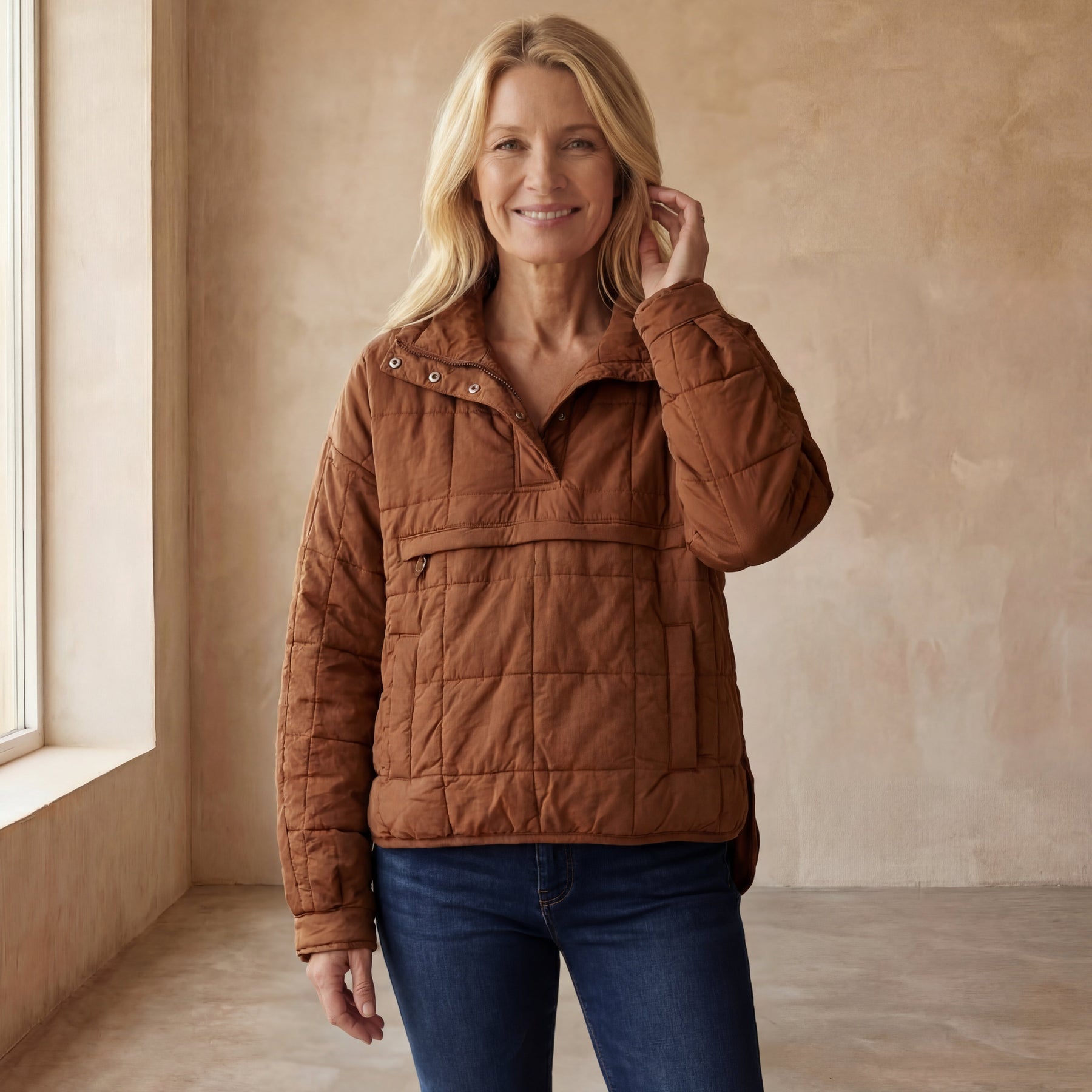 AMARANE - PULLOVER JACKET