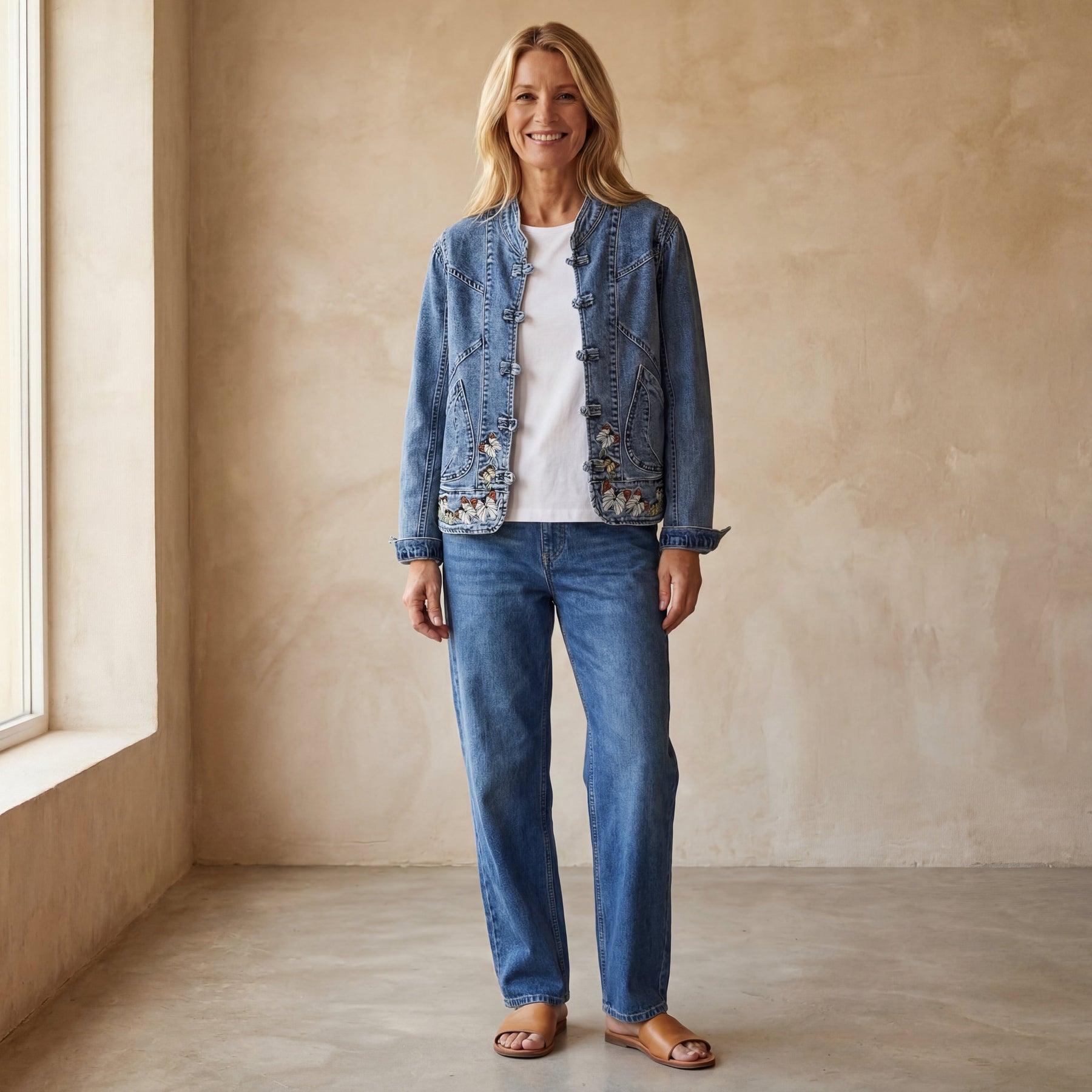 ADANE - STYLISH DENIM JACKET