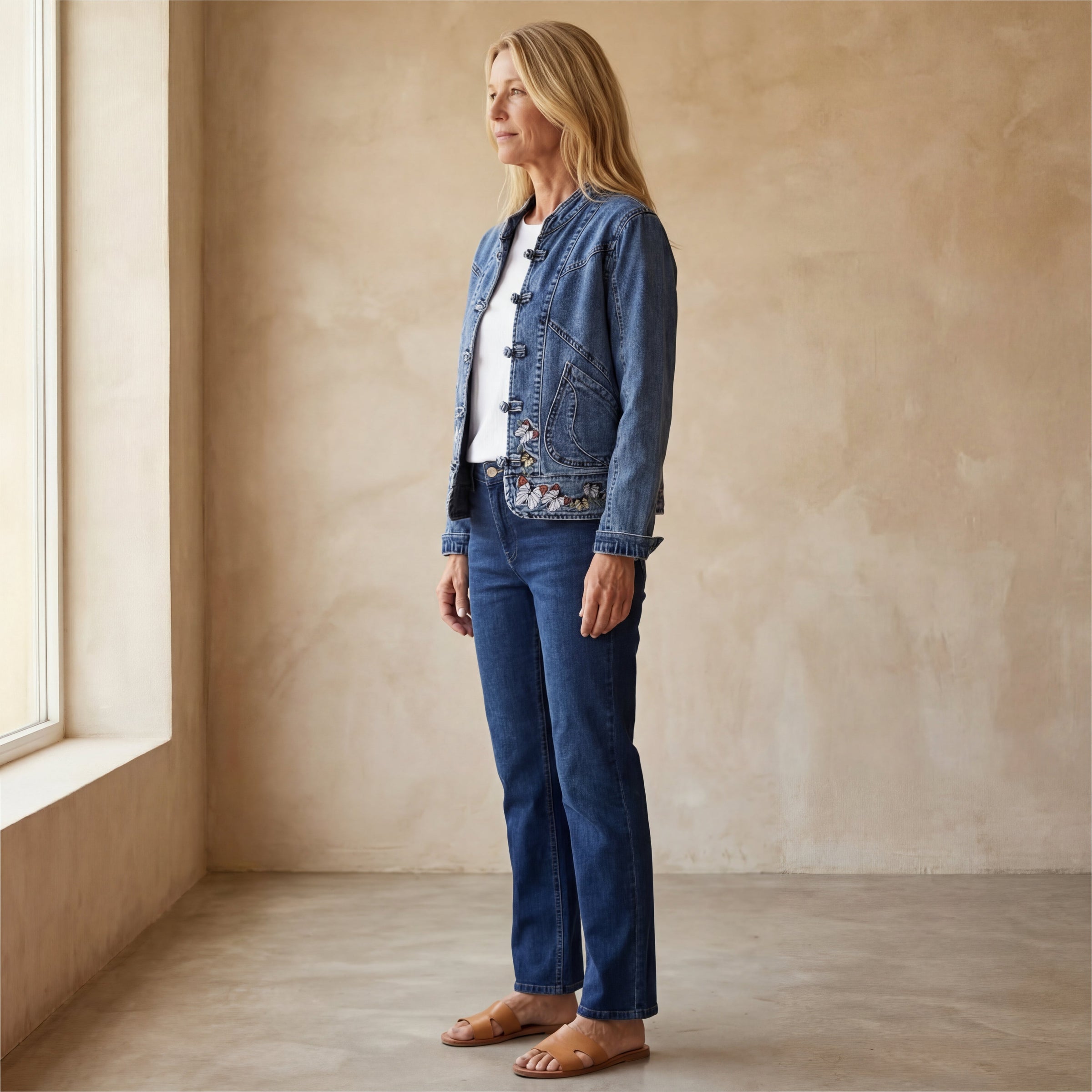 ADANE - STYLISH DENIM JACKET