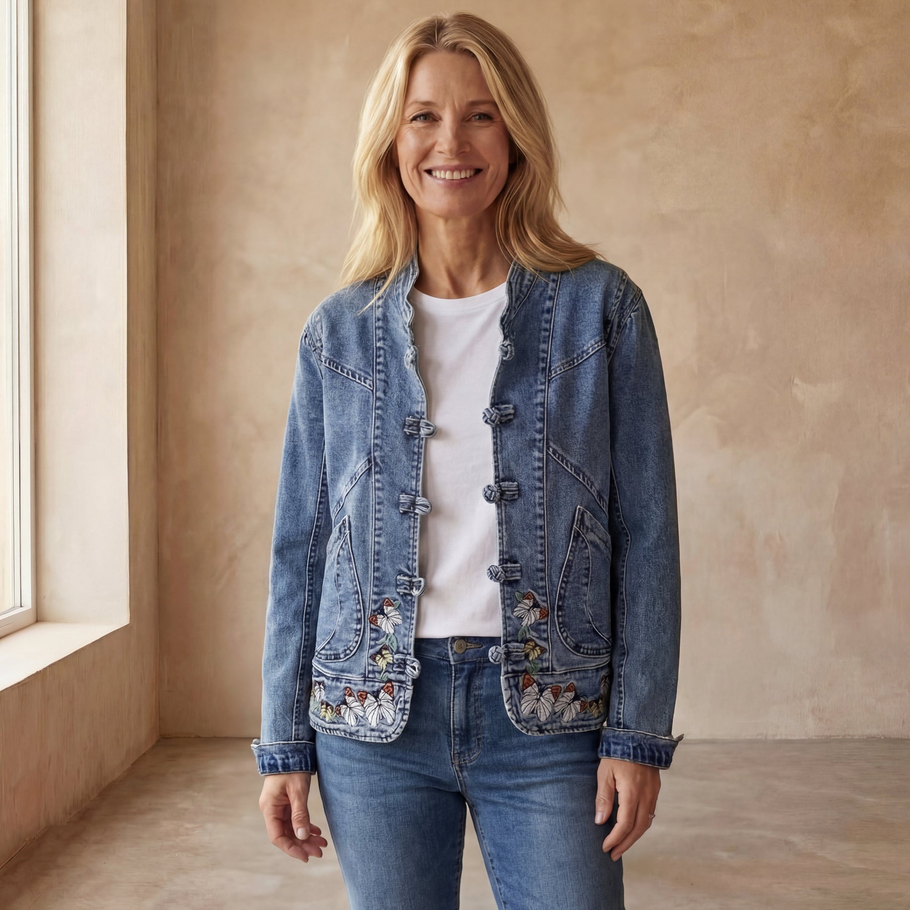 ADANE - STYLISH DENIM JACKET