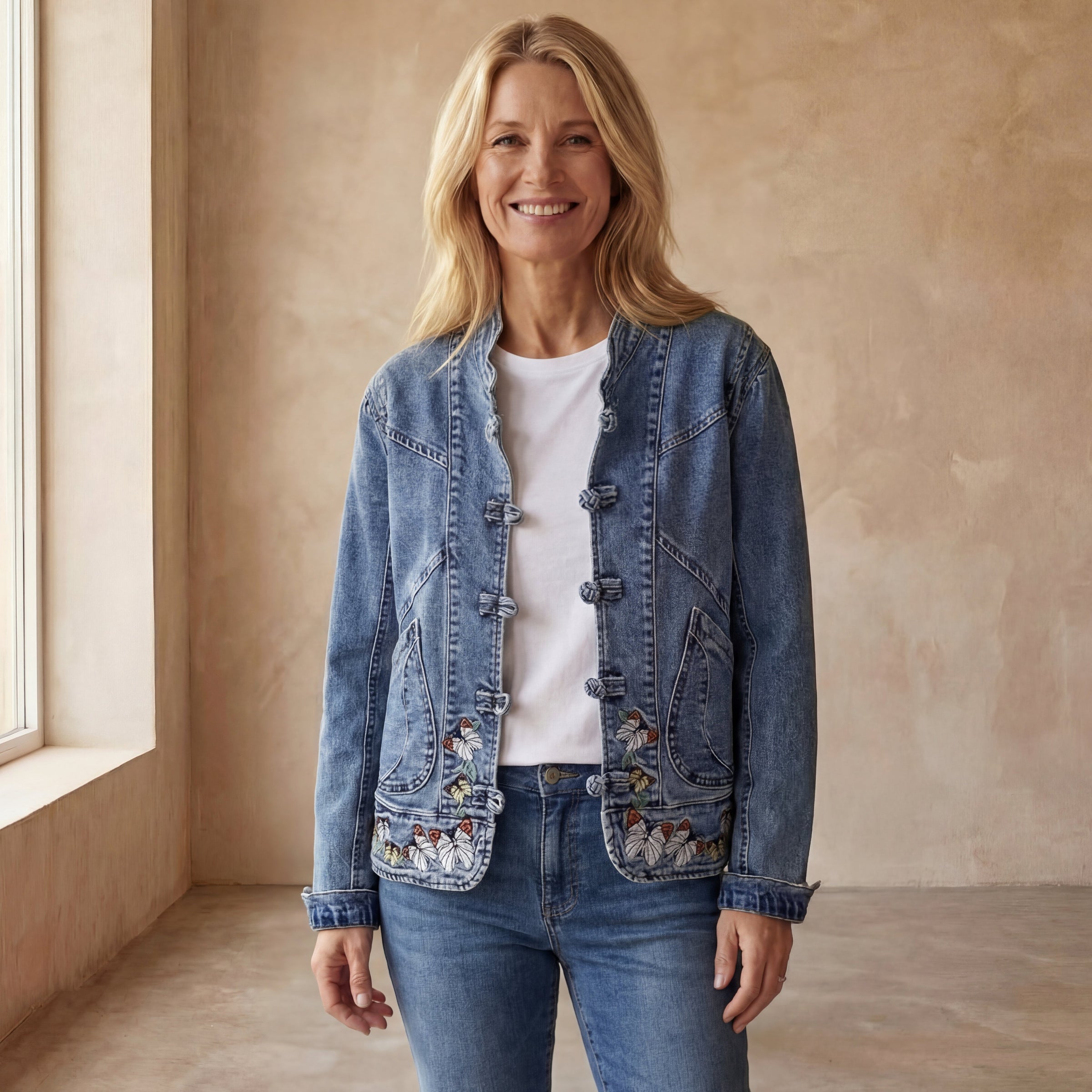 ADANE - STYLISH DENIM JACKET