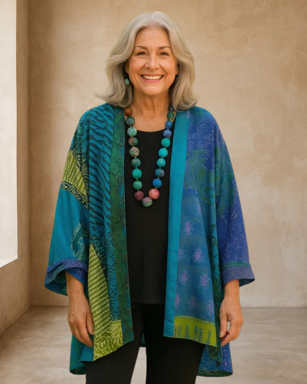 Astrid | Elegant Drape Cardigan