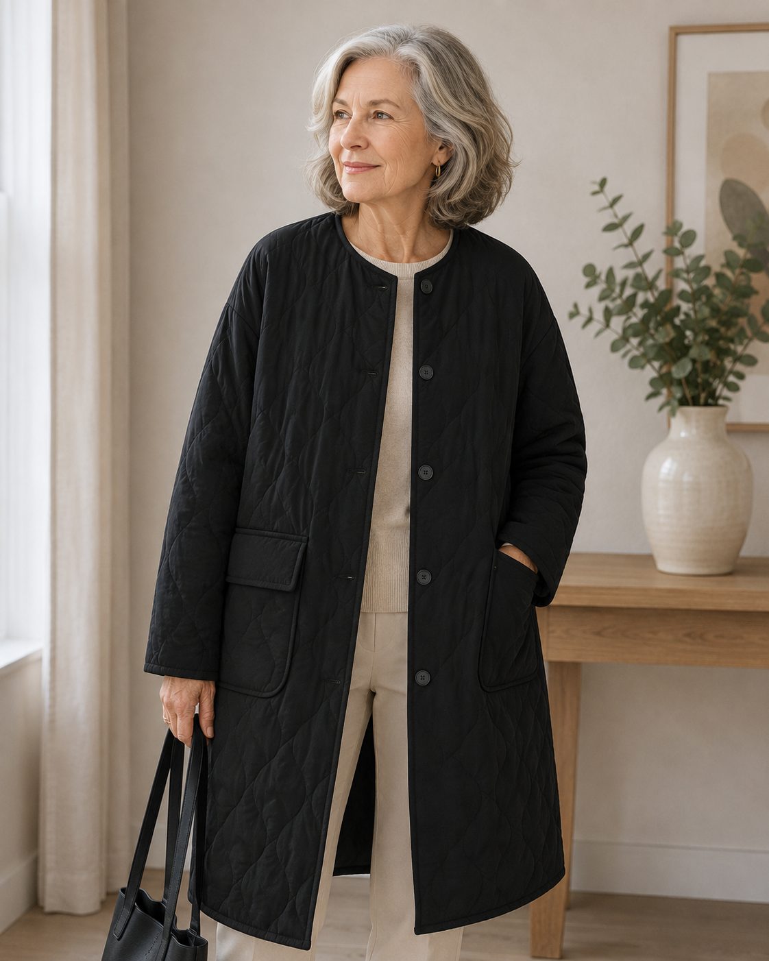Evelyn™ | Timeless Quilted Coat
