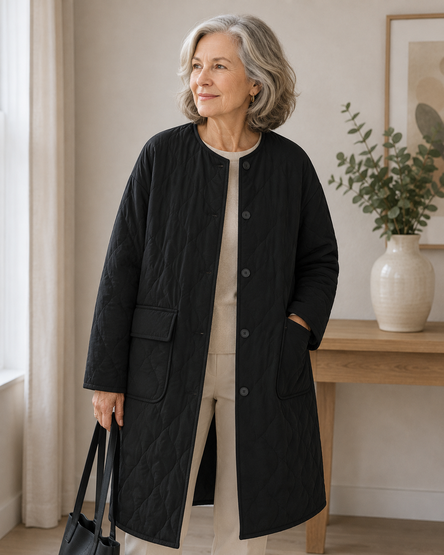Evelyn™ | Timeless Quilted Coat