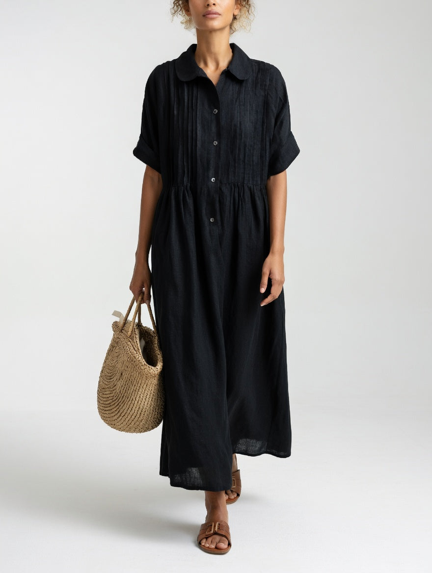 Lysandra™ — Effortless Summer Shirt Dress