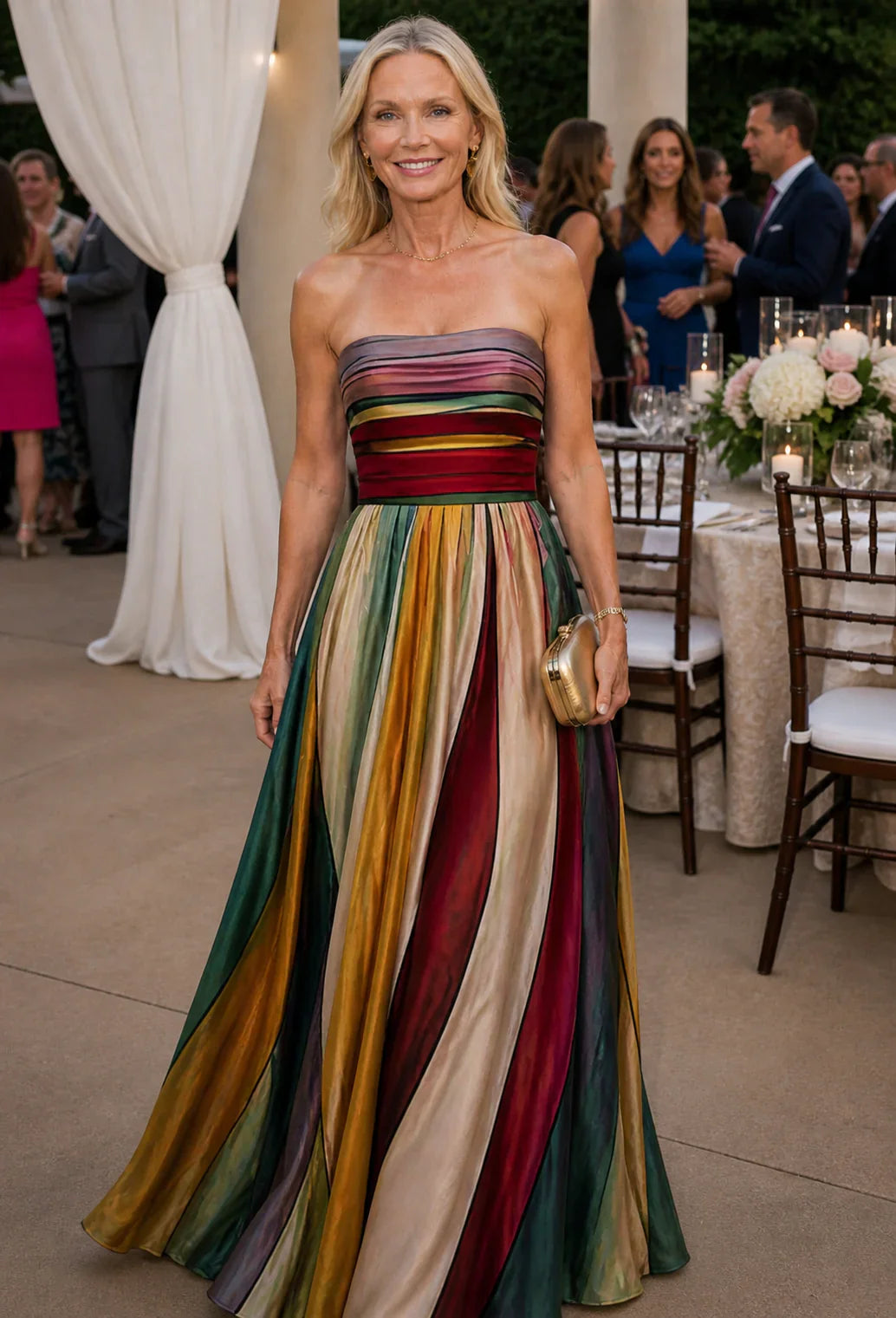 Talma™ | Effortless Strapless A-Line Dress