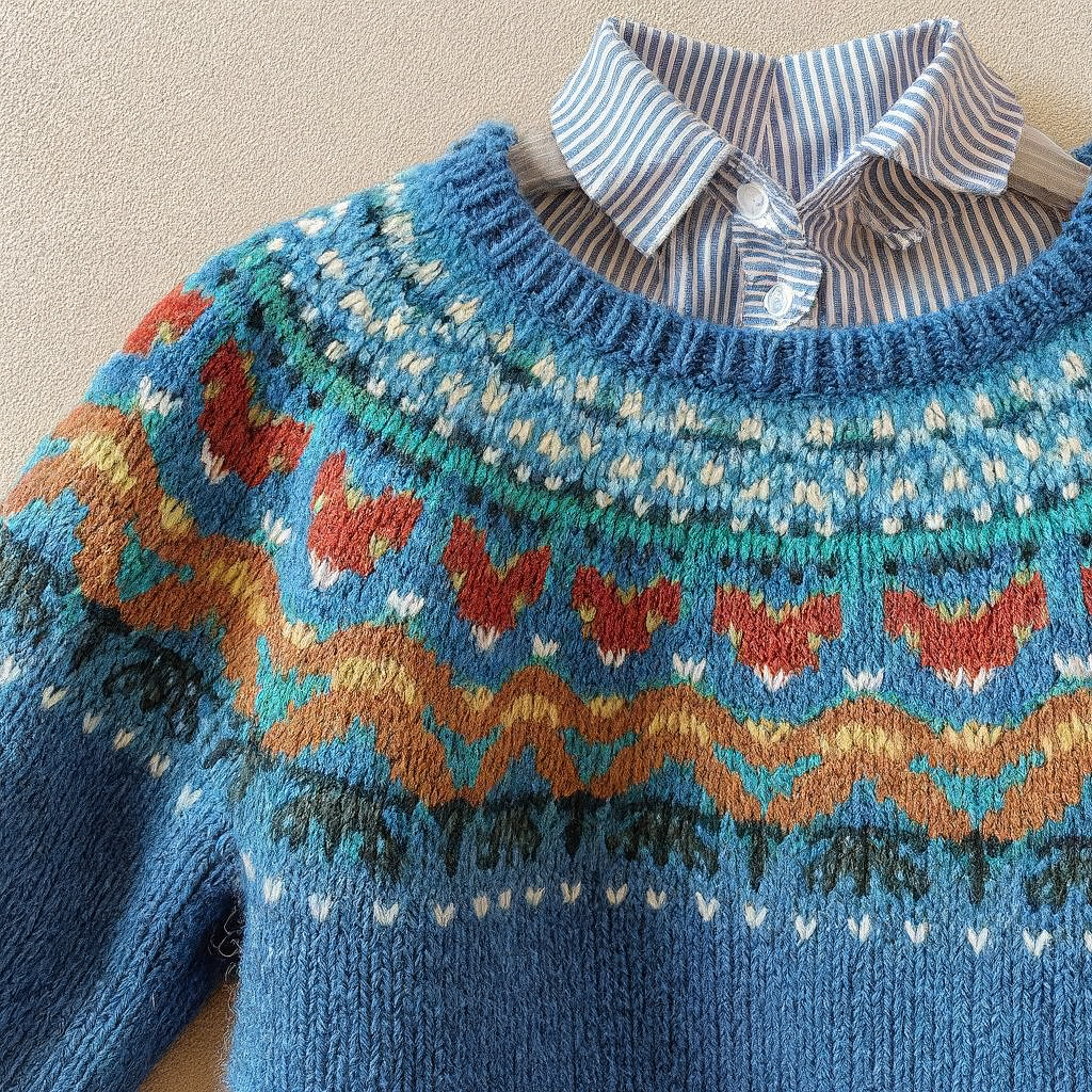 Irene™ | Classic Vintage Knit Jumper — Final Edit