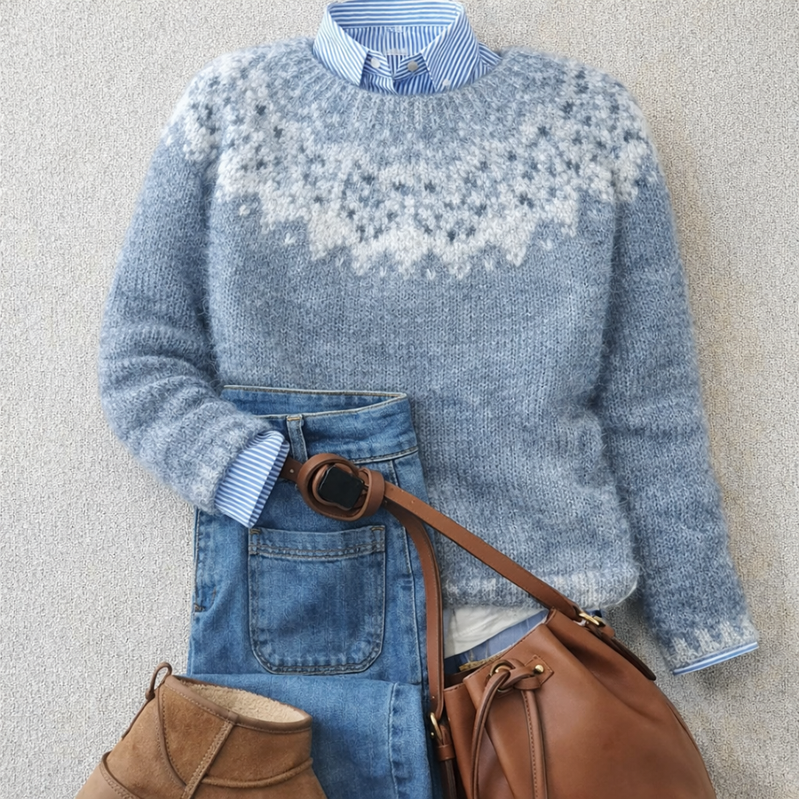 Sarah™ | Heritage Nordic Knit Jumper — Final Edit