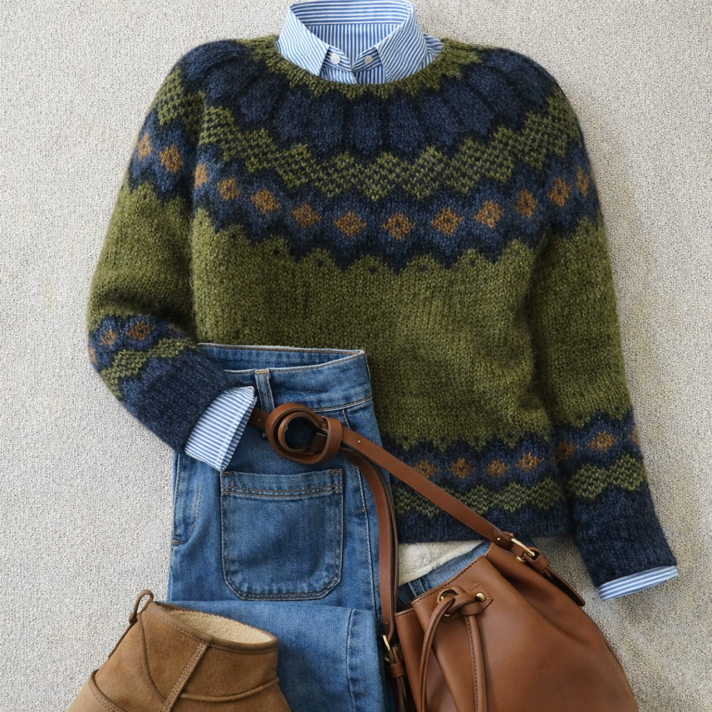 Jessica™ | Heritage Nordic Knit Jumper — Final Edit
