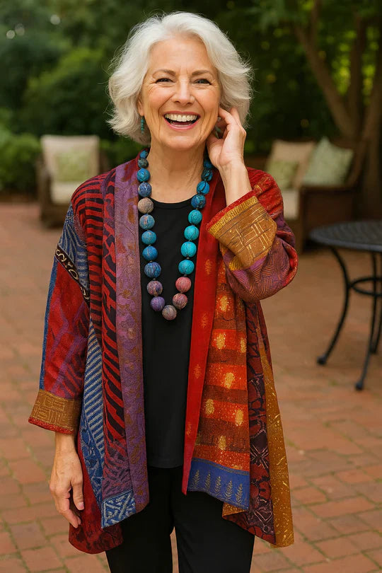 Astrid | Elegant Drape Cardigan