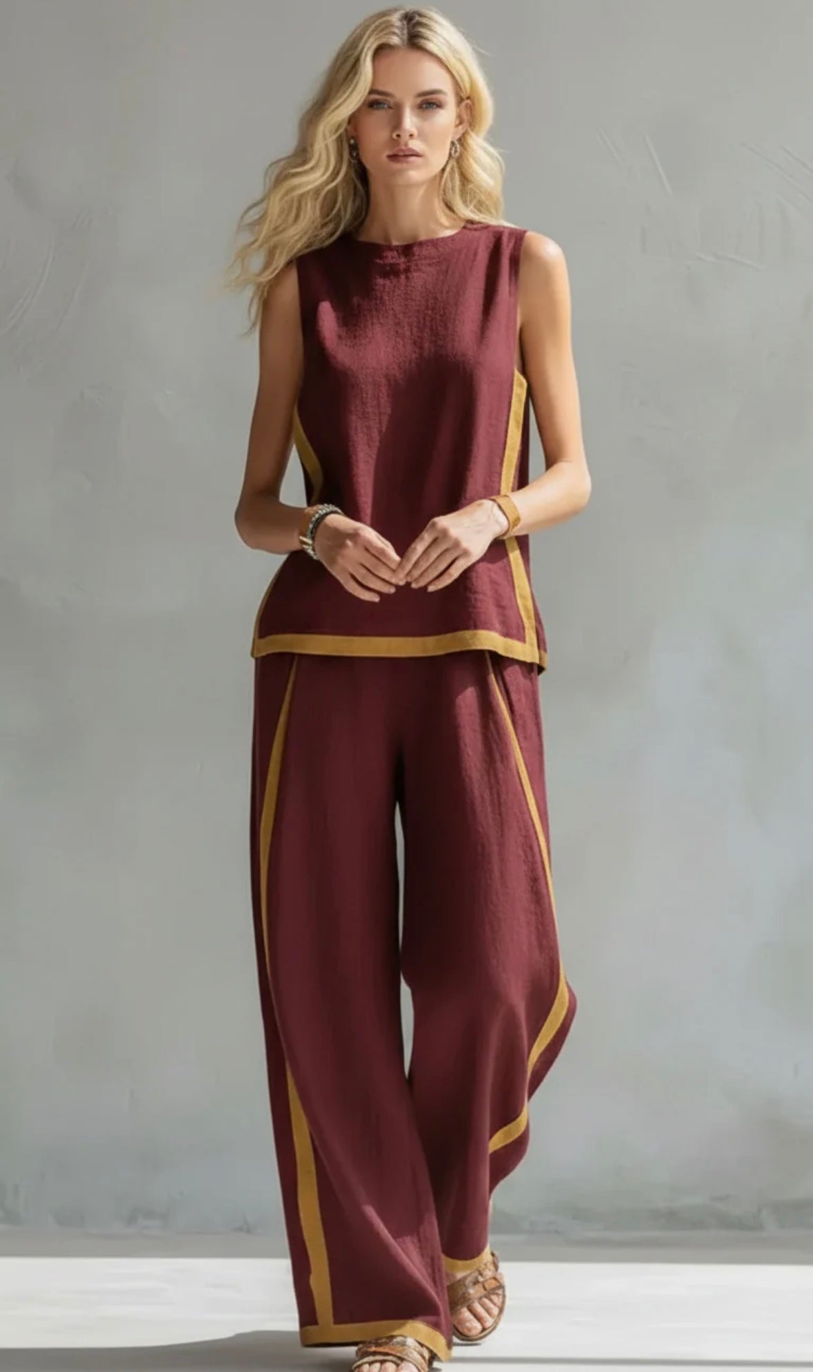 Shania™ Casual-Chic Two-Piece Set