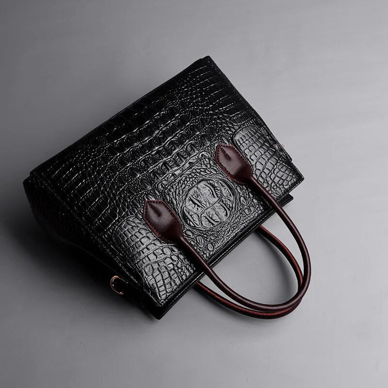 Luxury Crocodile Designer Handbag