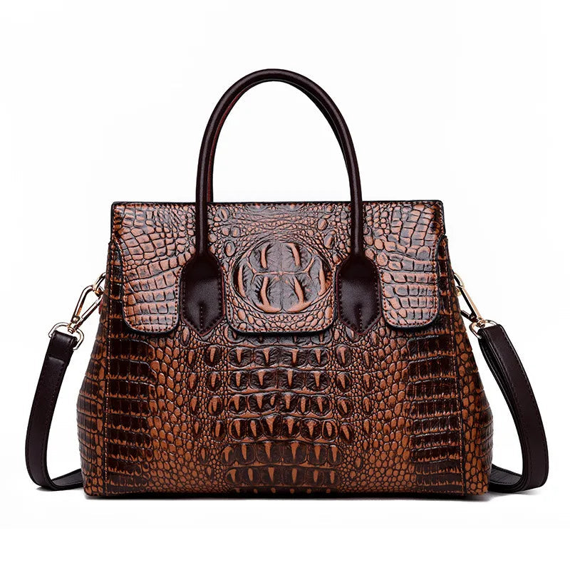 Luxury Crocodile Designer Handbag