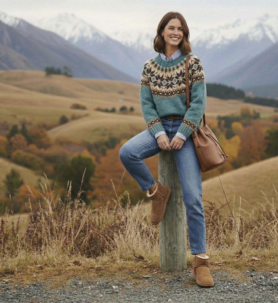 Amanda™ | Vintage Knit Jumper — Final Edit