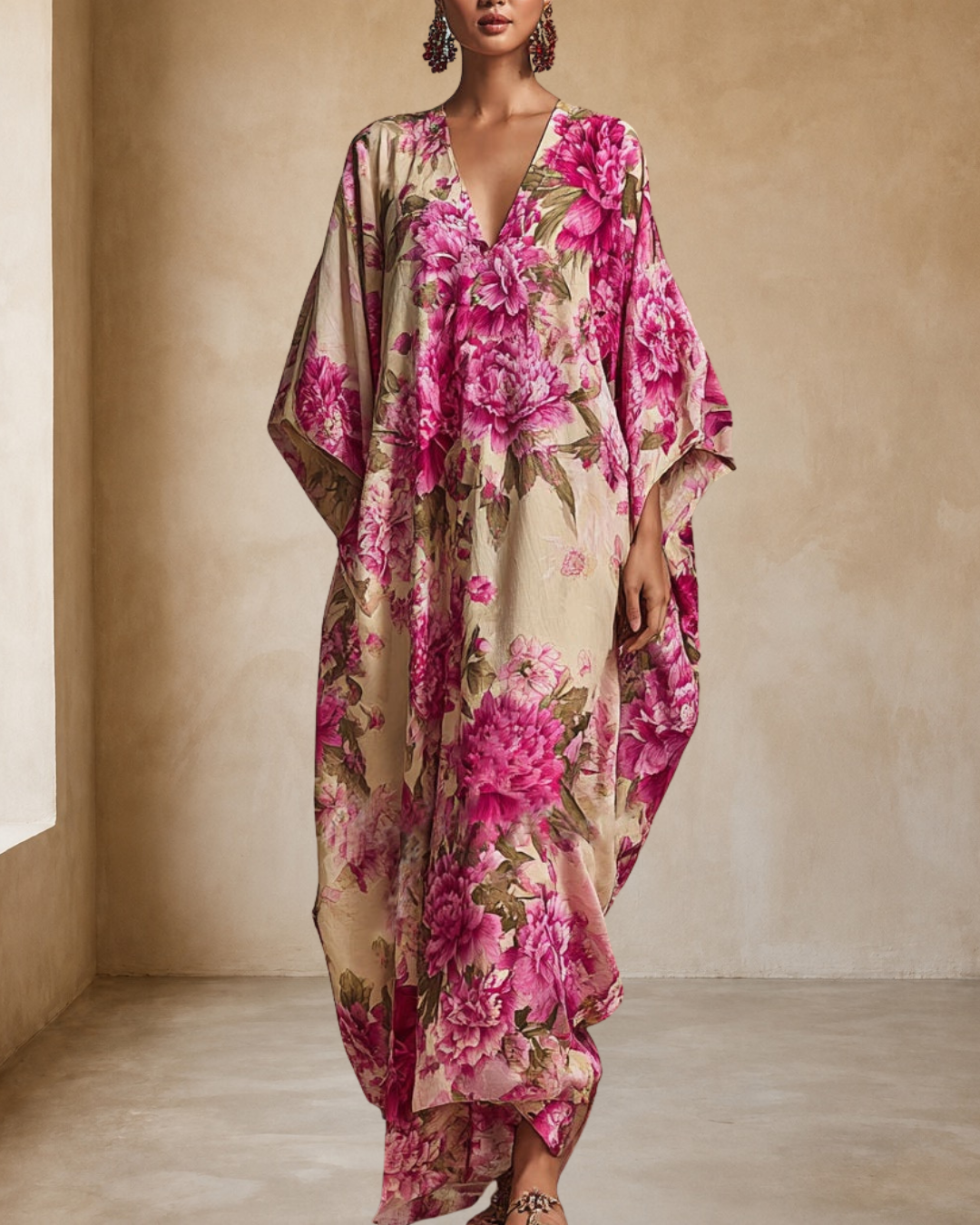 Isabella™ Floral Kaftan Dress