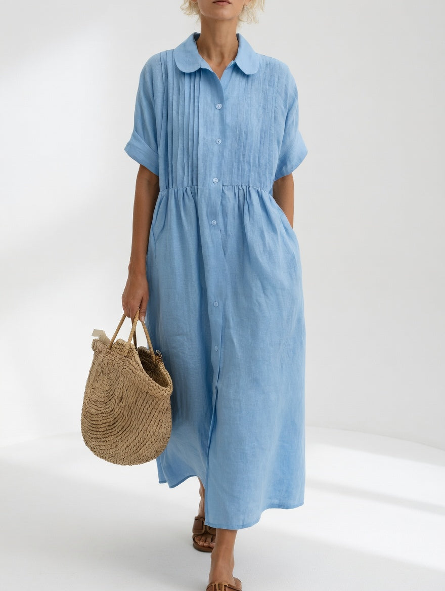 Lysandra™ — Effortless Summer Shirt Dress