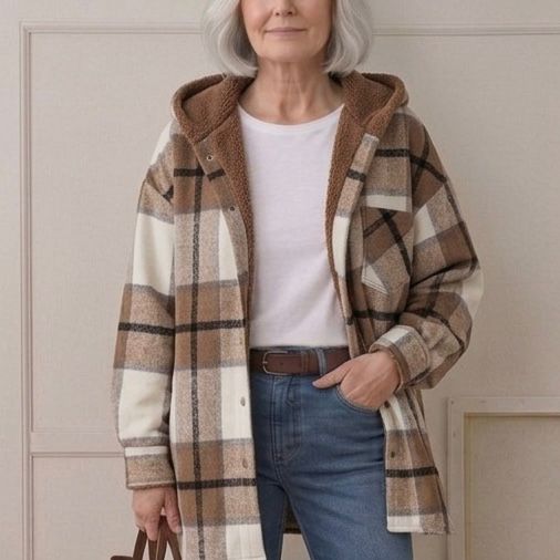 Piper™ | Hooded Flannel Shacket — Final Edit