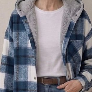 Piper™ | Hooded Flannel Shacket — Final Edit