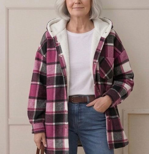 Piper™ | Hooded Flannel Shacket — Final Edit
