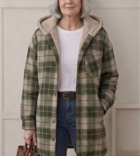 Piper™ | Hooded Flannel Shacket — Final Edit