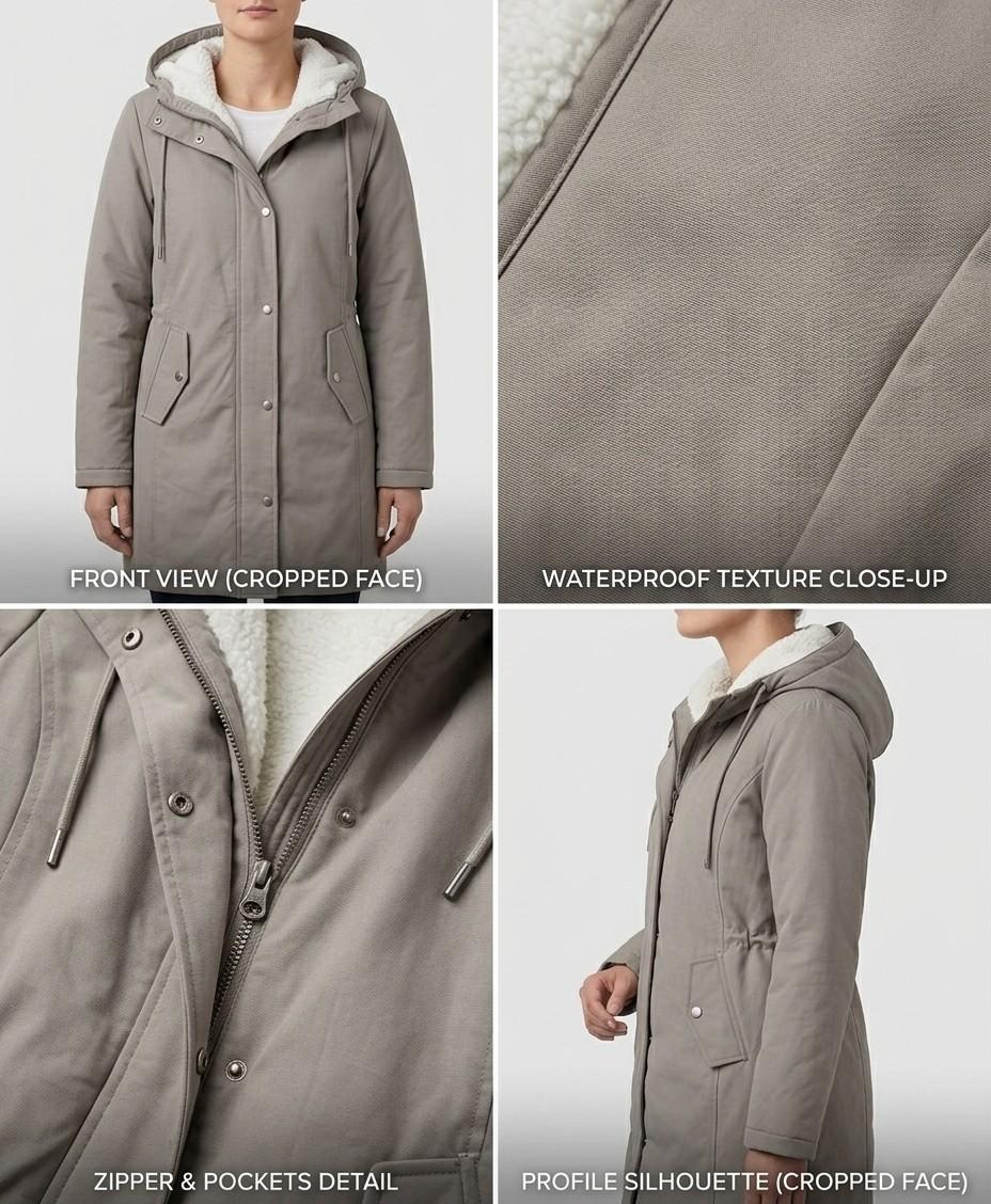 Amélie™ | Waterproof Long Parka