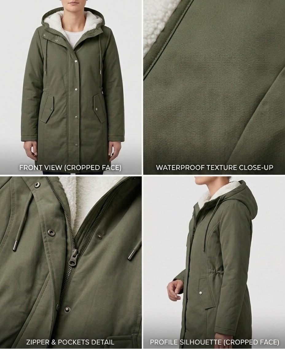 Amélie™ | Waterproof Long Parka
