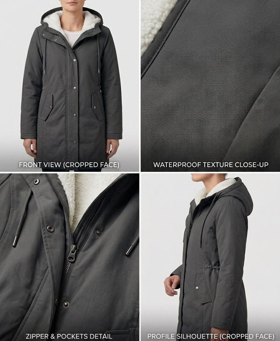 Amélie™ | Waterproof Long Parka