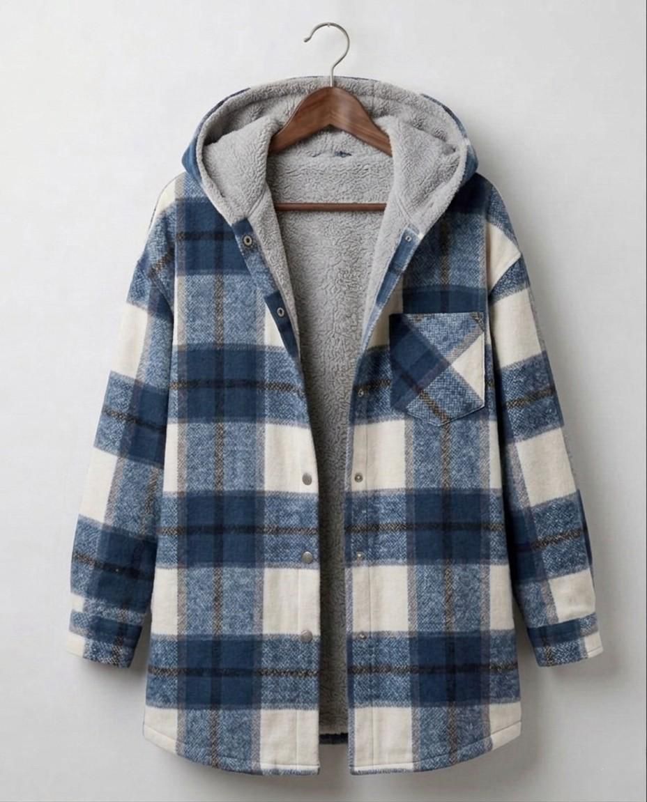 Piper™ | Hooded Flannel Shacket — Final Edit