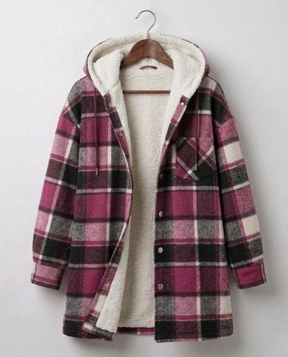 Piper™ | Hooded Flannel Shacket — Final Edit