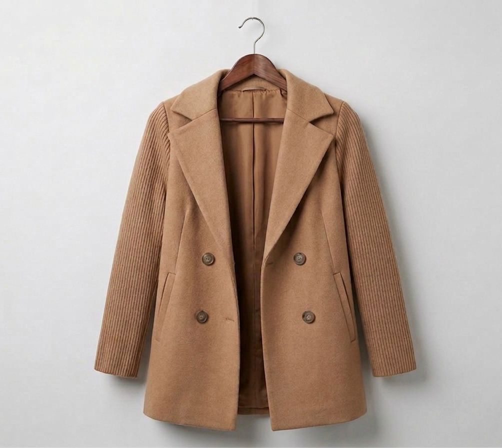 Sasha™ | Ribbed Blazer Coat — Final Edit