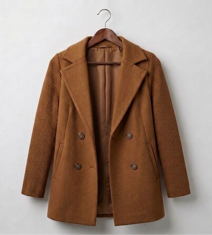 Sasha™ | Ribbed Blazer Coat — Final Edit