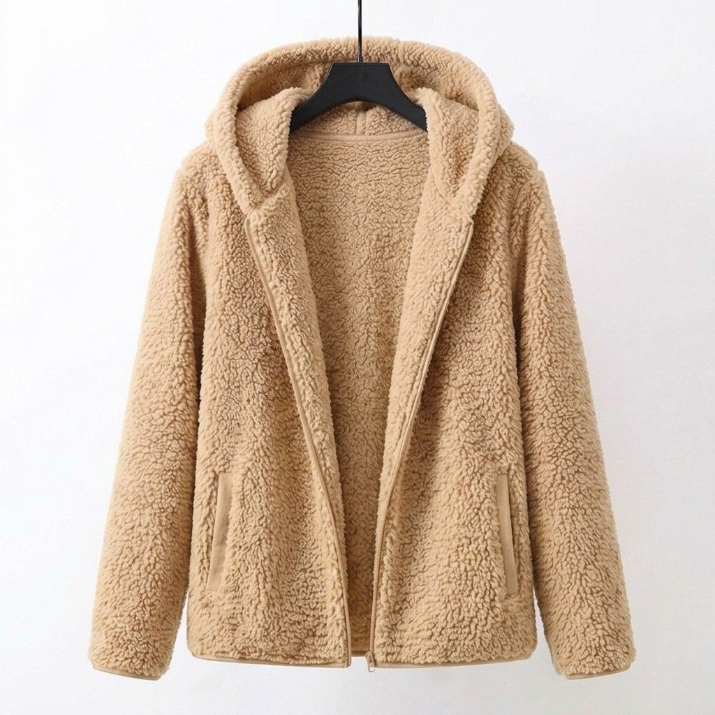 Raina™ | The Everyday Hooded Sherpa Coat — Final Edit
