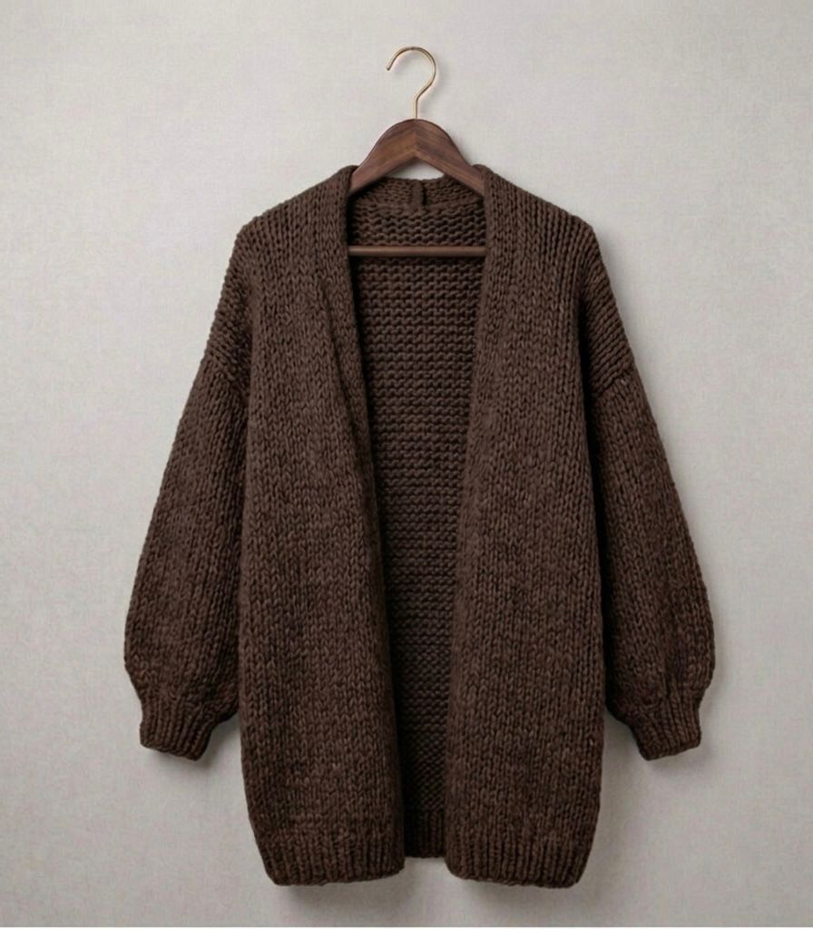 The Oversized Cardie™ | Relaxed Knit Cardigan — Final Edit