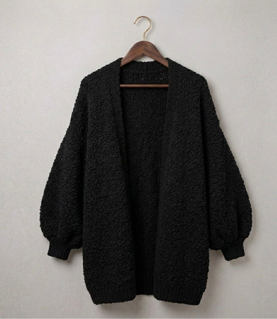 The Oversized Cardie™ | Relaxed Knit Cardigan — Final Edit