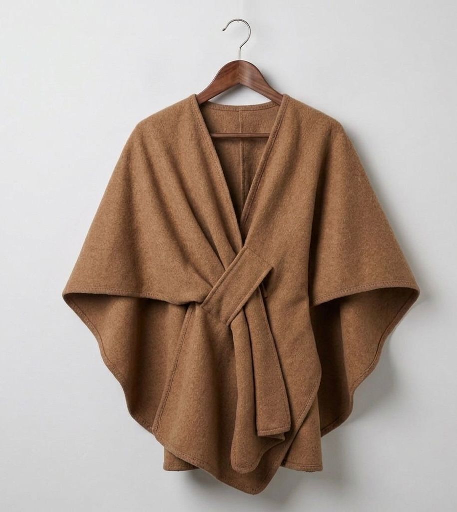 Marina™ | Caped Fleece Shawl — Final Edit
